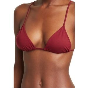 FREE PEOPLE Red Bra